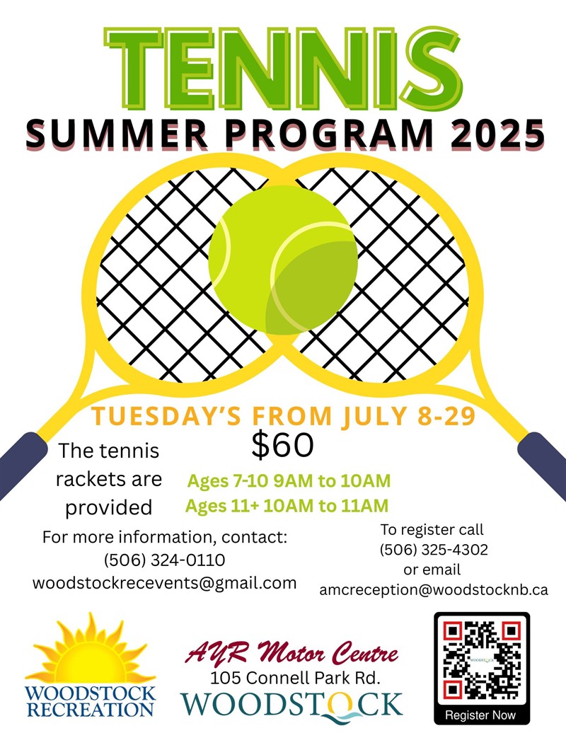 2025-07_Tennis_Summer_Program_Poster